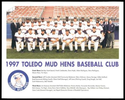 1997 Toledo Mud Hens Team Photo 1 Team Photo